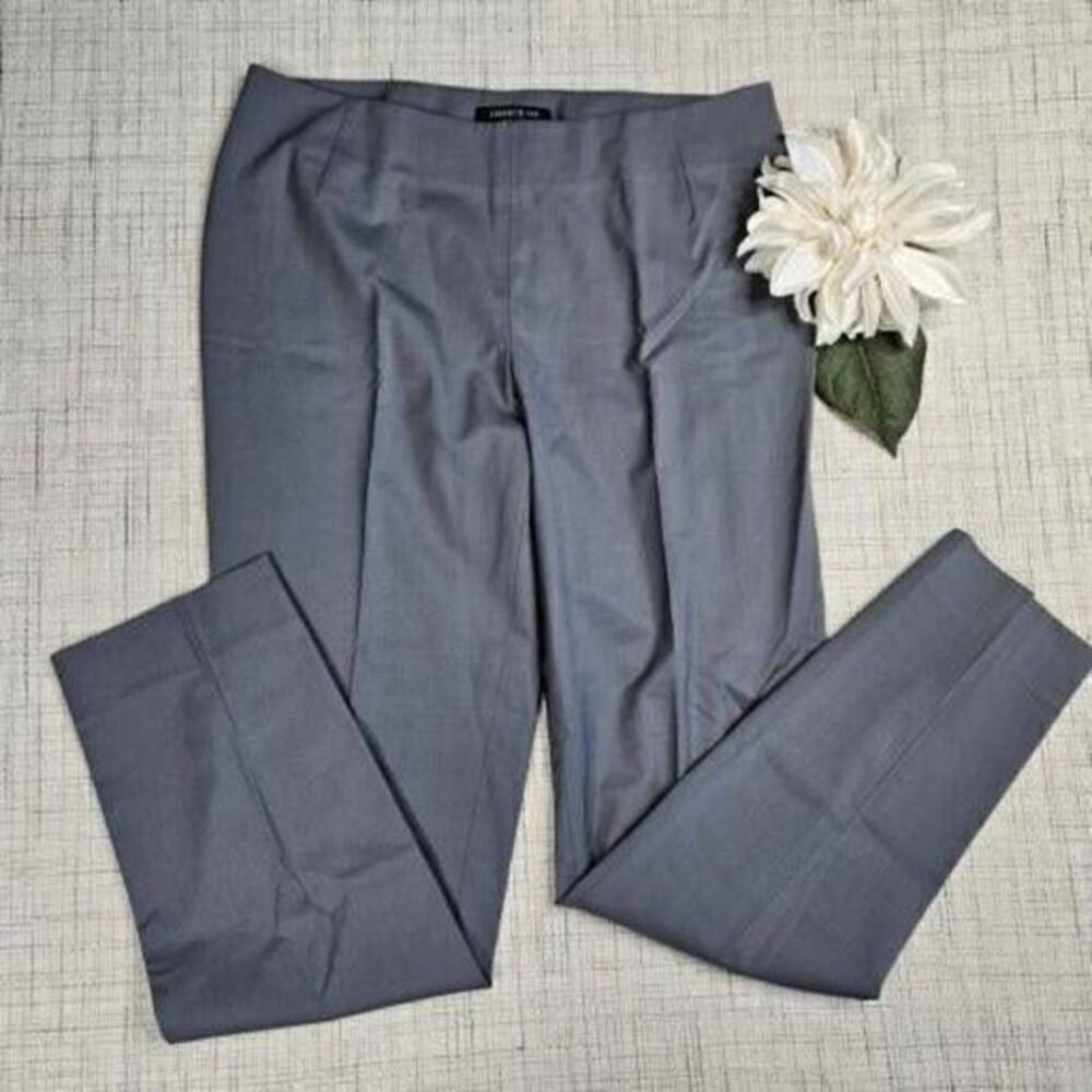 Lafayette 148 Stretch Wool Pants‎ Light Gray 6